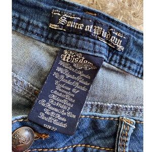 torrid Jeans - Torrid Source of Wisdom Slim Bootcut Jeans torrid Jeans - Torrid Source of Wisdom Slim Bootcut Jeans